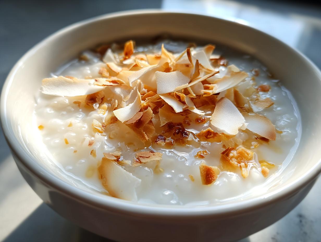 Creamy Coconut Tapioca Pudding