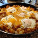 Hash Brown Breakfast Skillet with Eggs