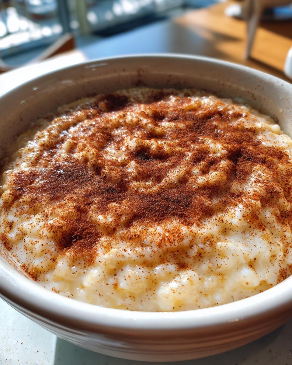 Rice Pudding with Cinnamon - detail 2