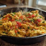Turkish Menemen (Scrambled Eggs with Vegetables)