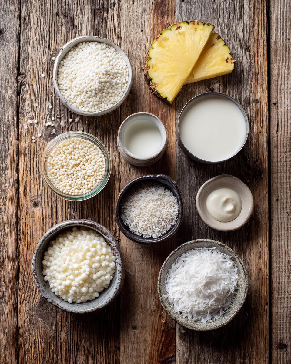 Coconut Tapioca Pudding - detail 1