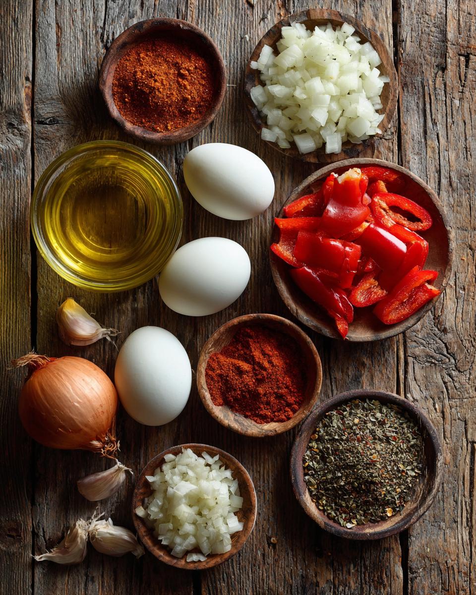 Shakshuka (Middle Eastern Poached Eggs) - detail 1