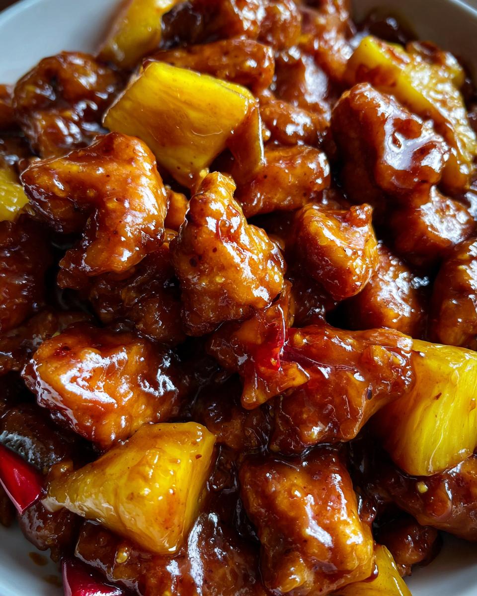 5-Ingredient Pineapple Chicken - detail 2
