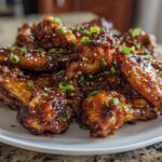 Baked Sticky Asian Chicken Wings