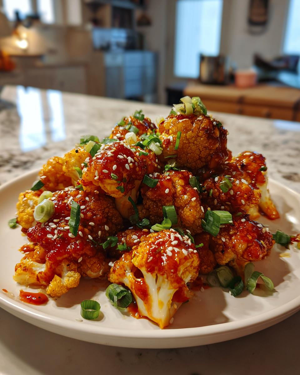 Bang Bang Cauliflower and Chickpeas - detail 2