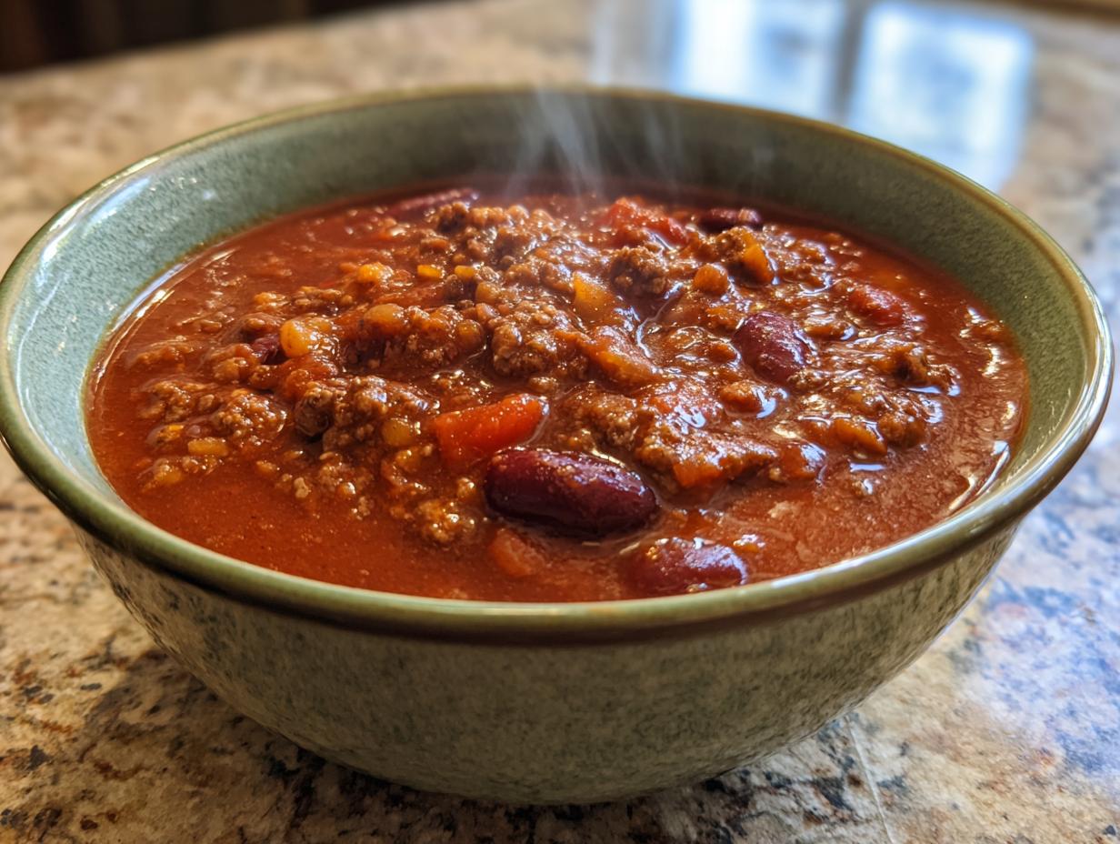 Beef Lentil Chili
