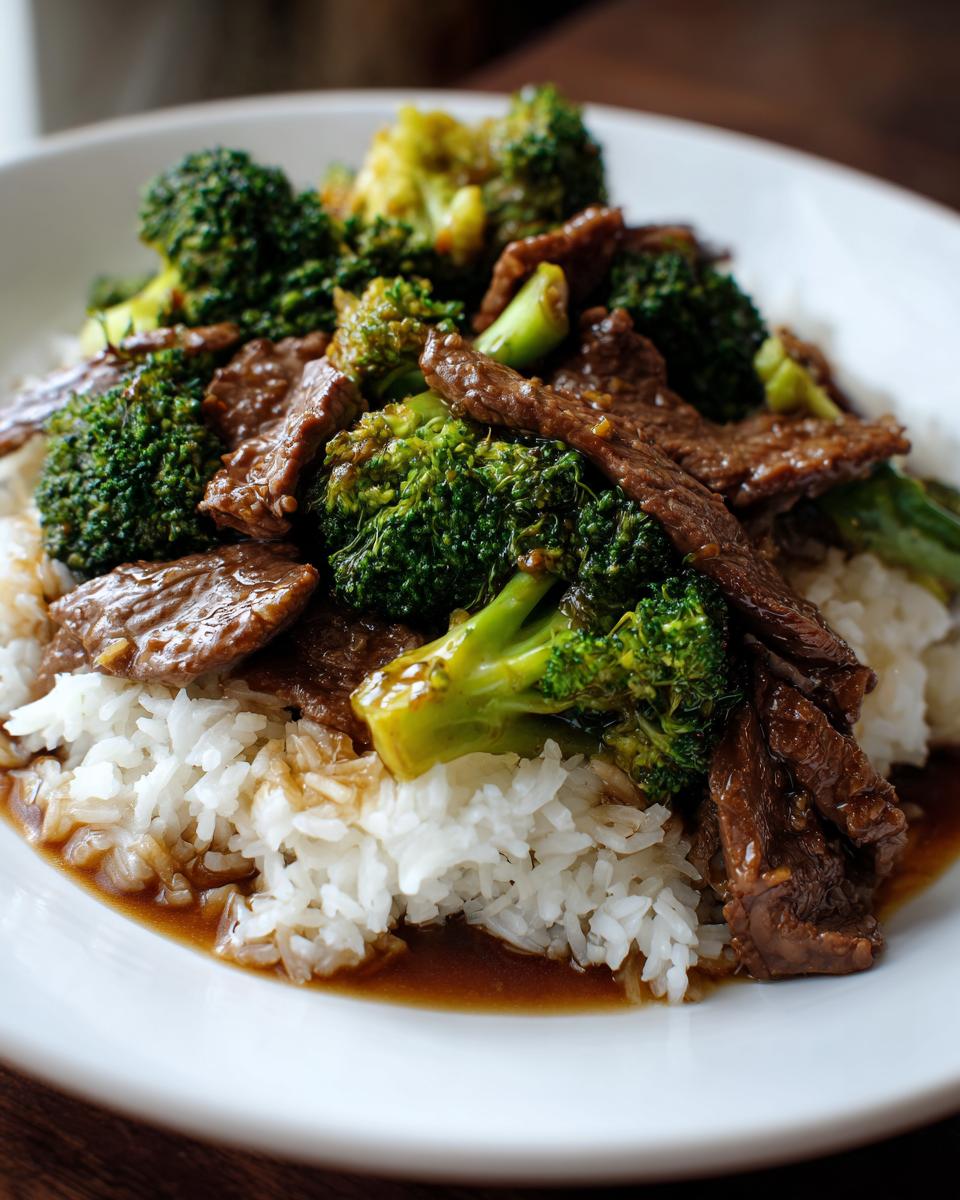 Beef and Broccoli - detail 2
