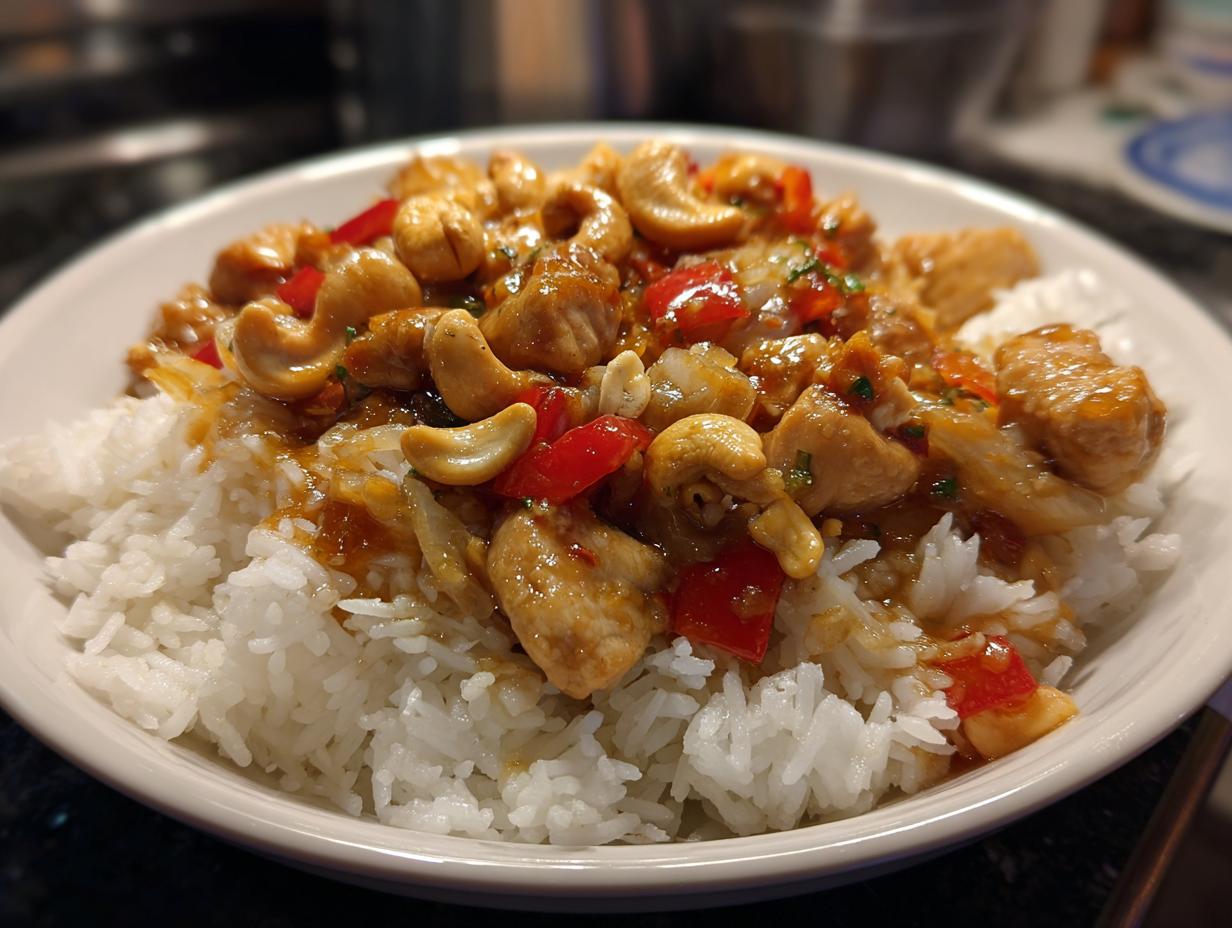 Weeknight Cashew Chicken