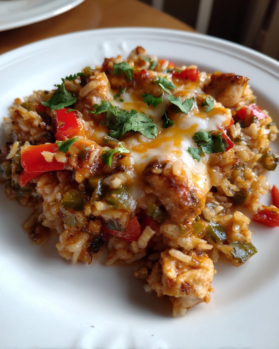 Chicken Fajita Rice Bake - detail 2