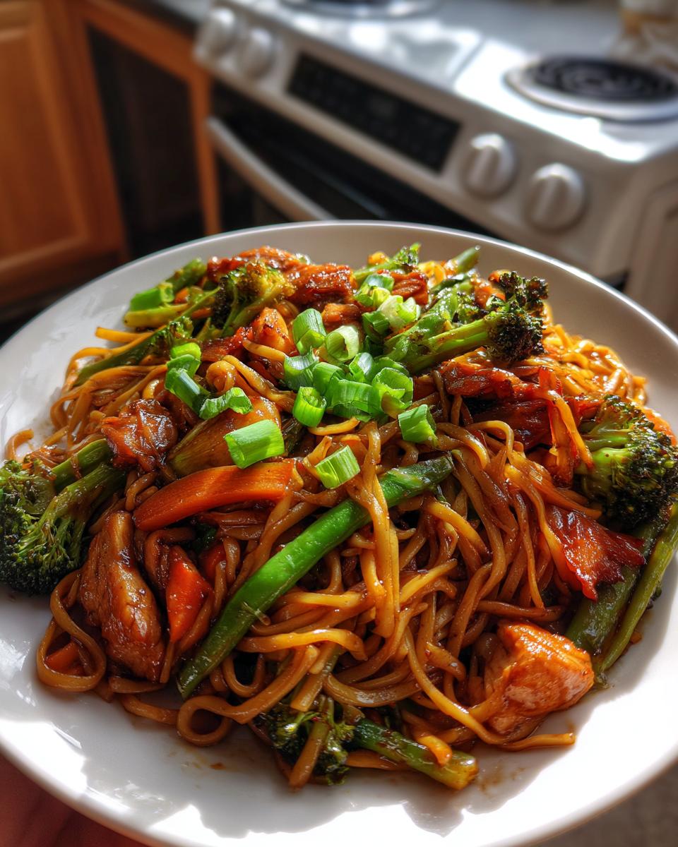 Chicken Lo Mein - detail 2