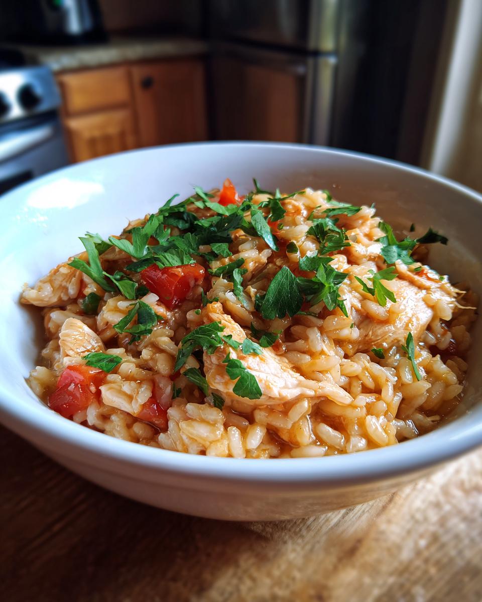 Chicken and Tomato Risotto - detail 2