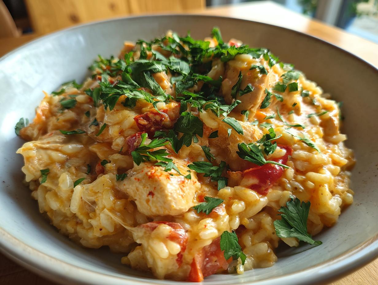 Chicken and Tomato Risotto