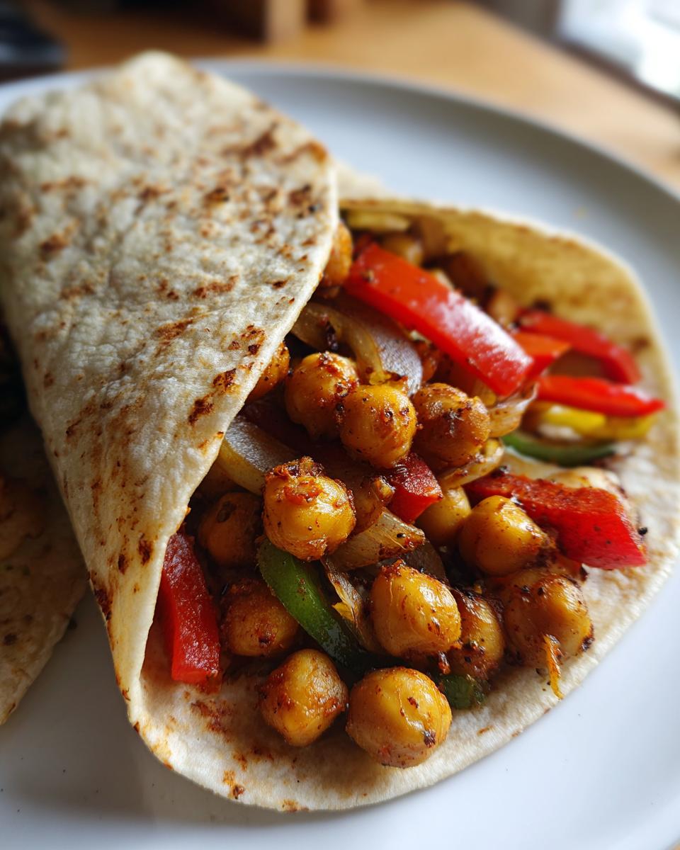 Chickpea Fajitas - detail 2