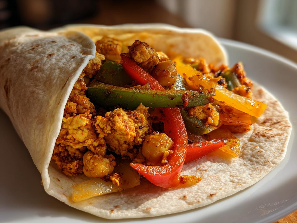 Chickpea Fajitas
