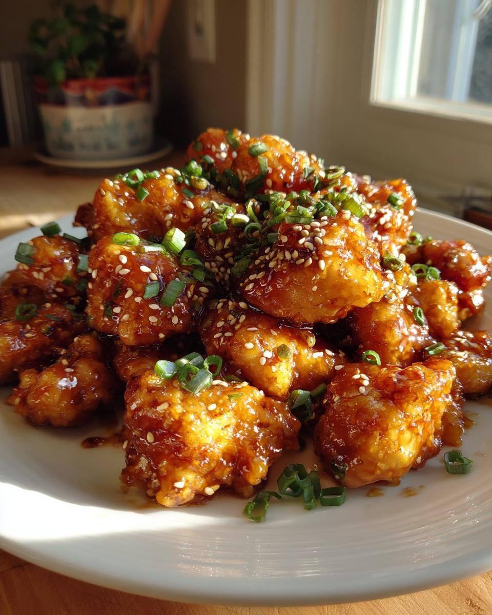 Chinese Honey Chicken - detail 2