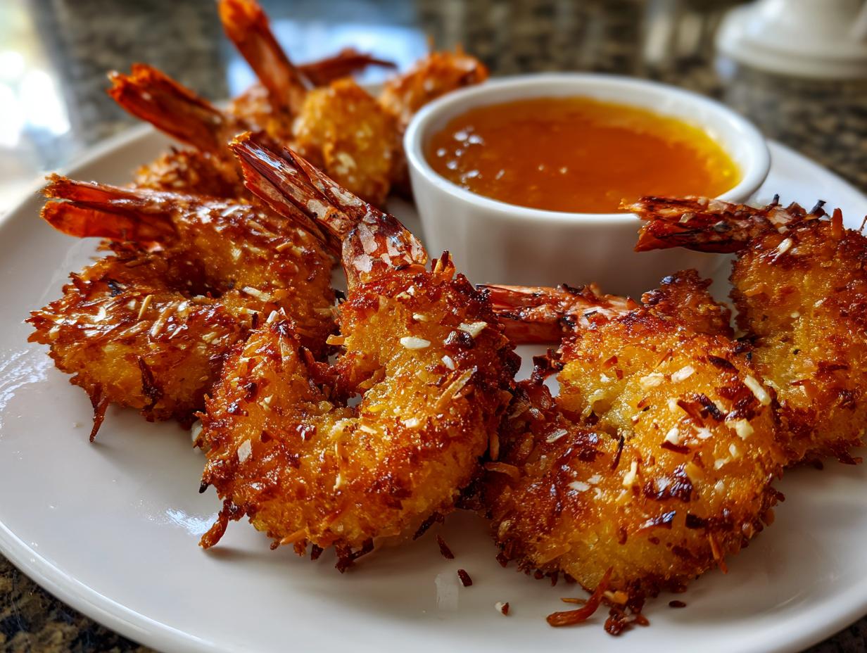 Coconut Shrimp with Dipping Sauce