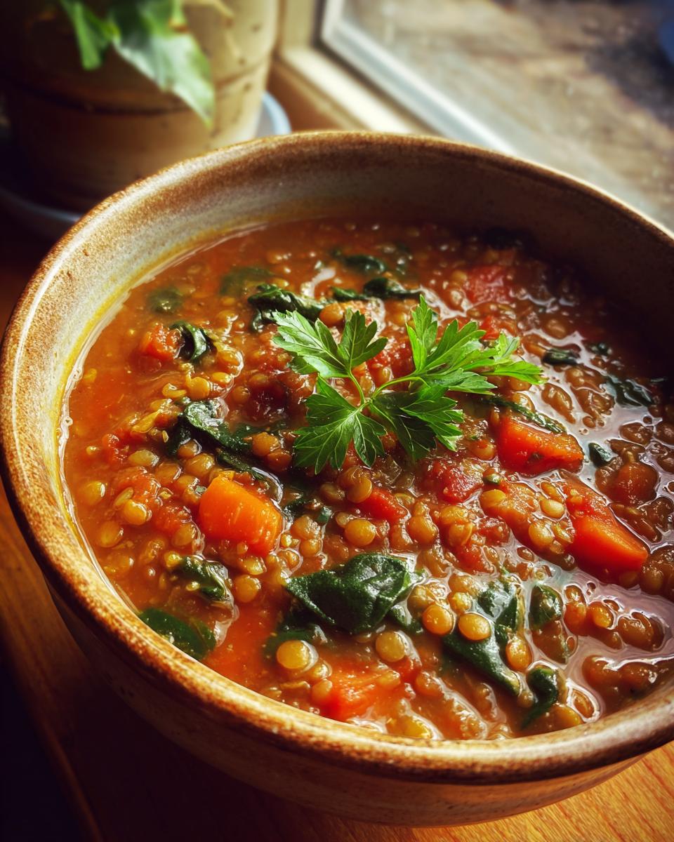 Detox Lentil Soup - detail 2