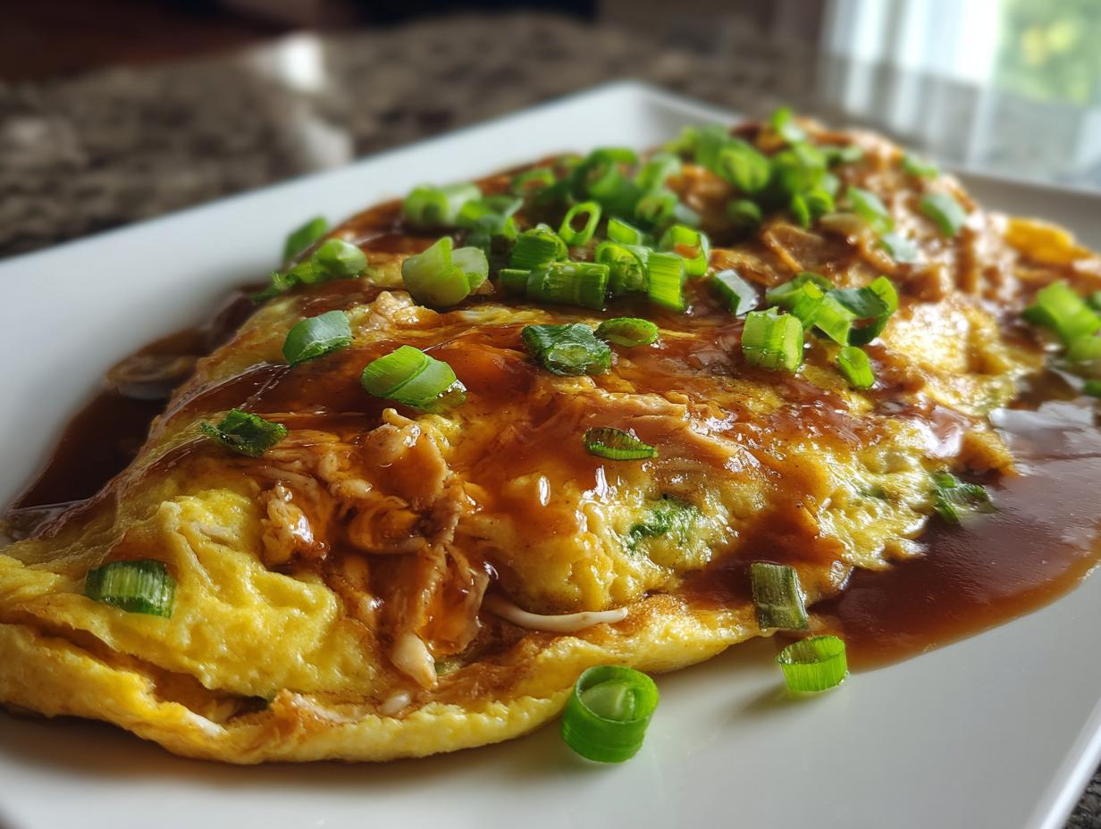 Easy Homemade Egg Foo Young with Gravy