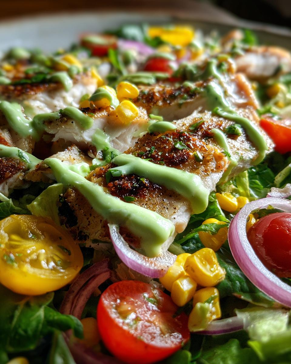Fish Taco Salad - detail 2