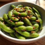 Garlic Edamame