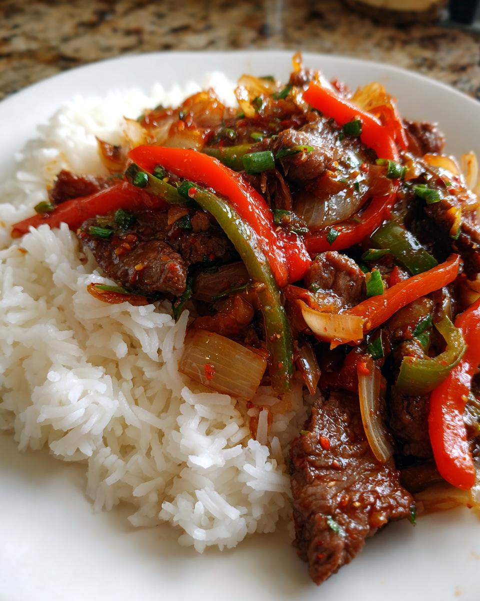Garlic Hunan Beef - detail 2