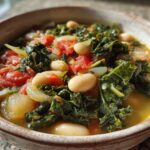 Garlicky White Bean & Kale Stew