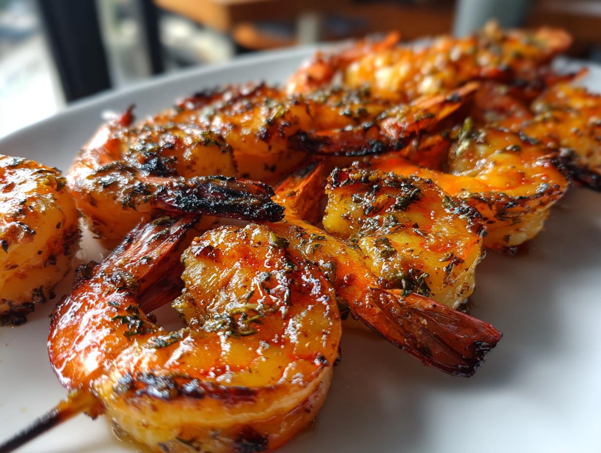 Grilled Shrimp with Chile and Lemon