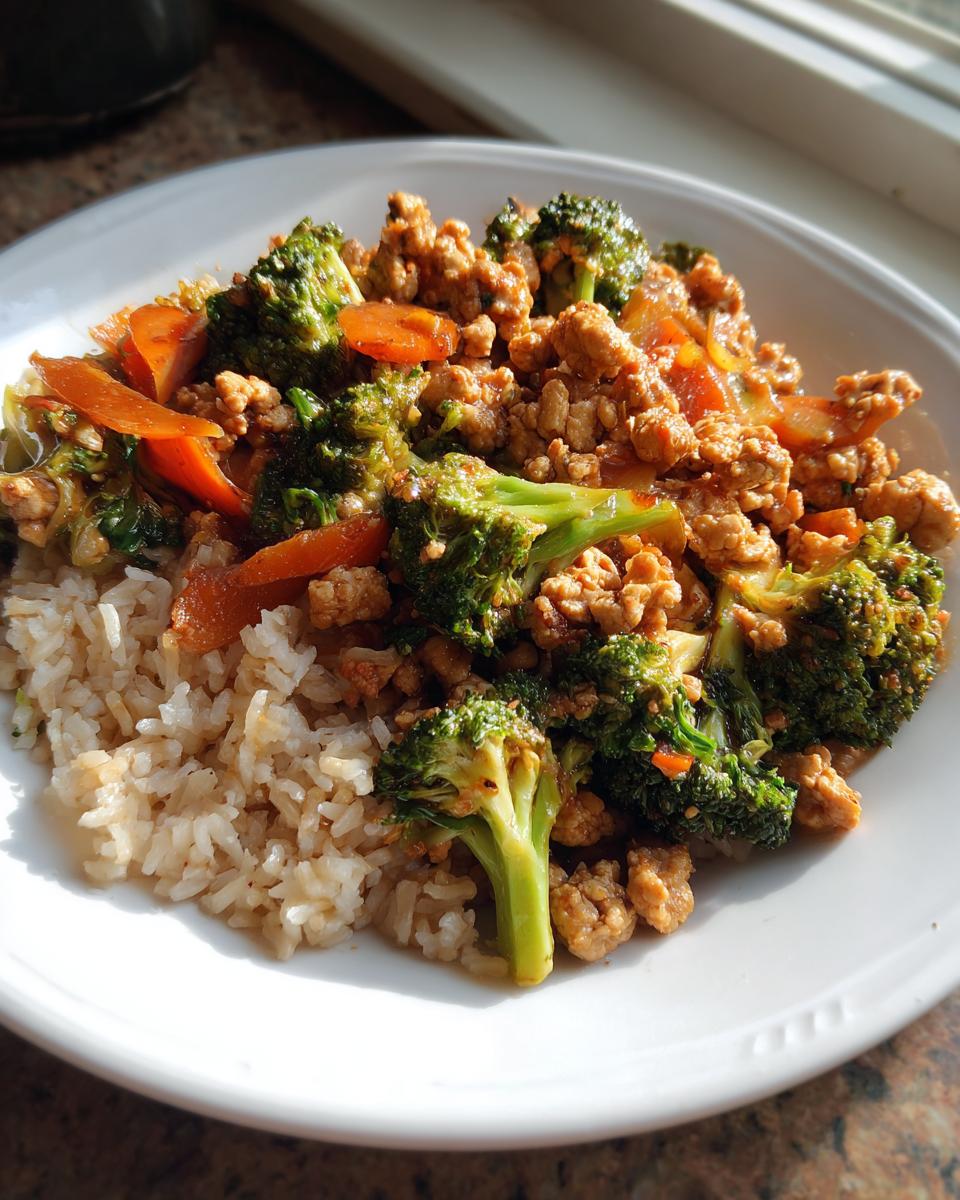 Ground Chicken Stir Fry - detail 2