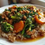 Ground Chicken Stir Fry