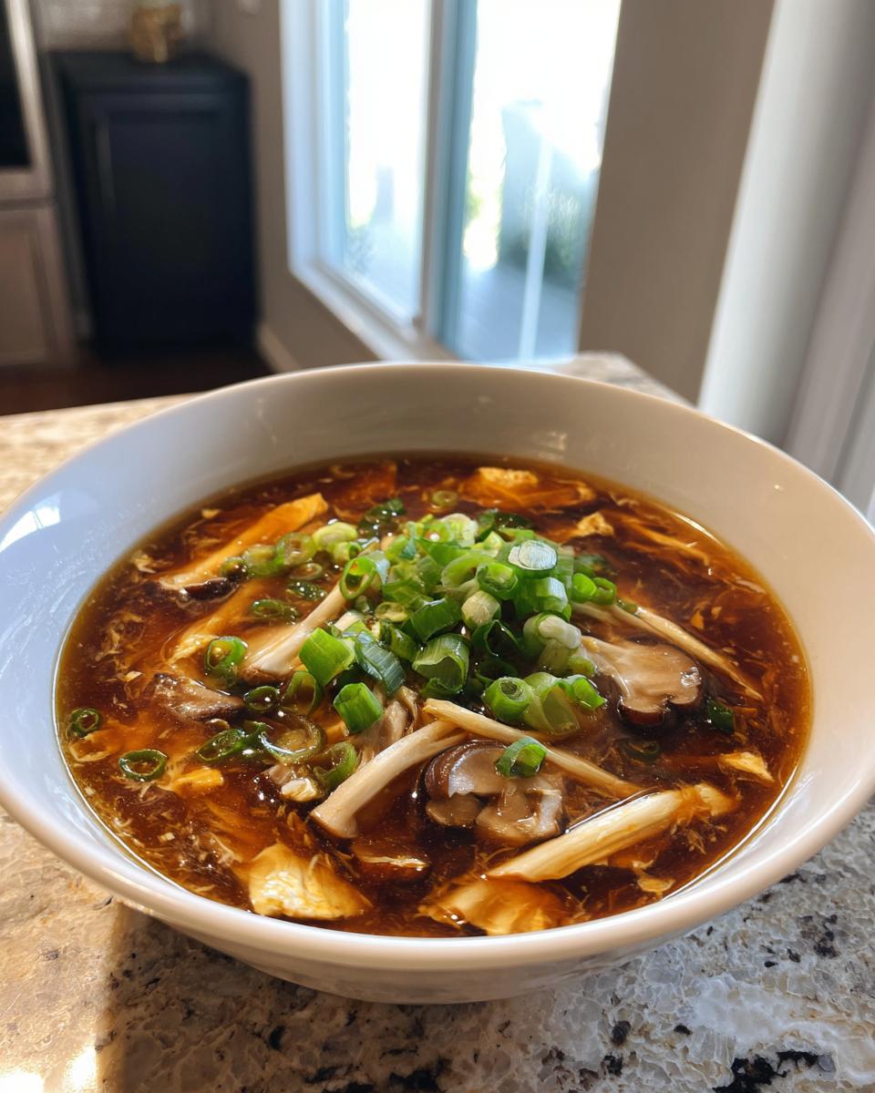 Hot and Sour Soup - detail 2