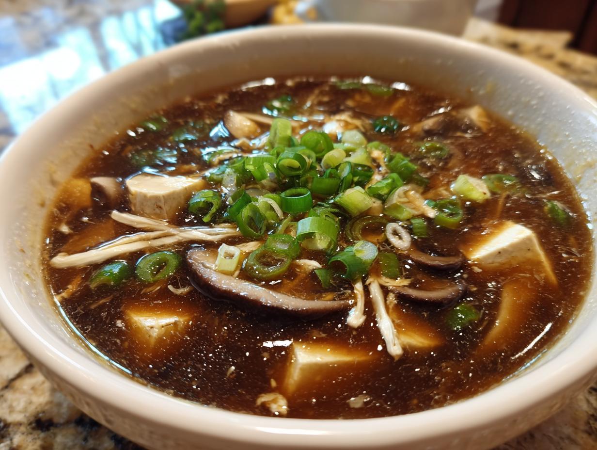 Easy Hot and Sour Soup