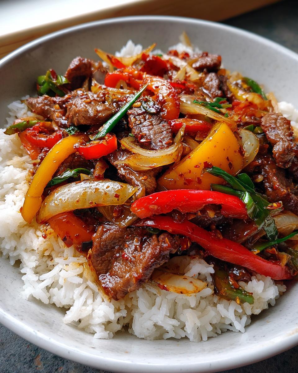 Hunan Beef - detail 2
