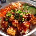 Korean Tofu Rice Bowls