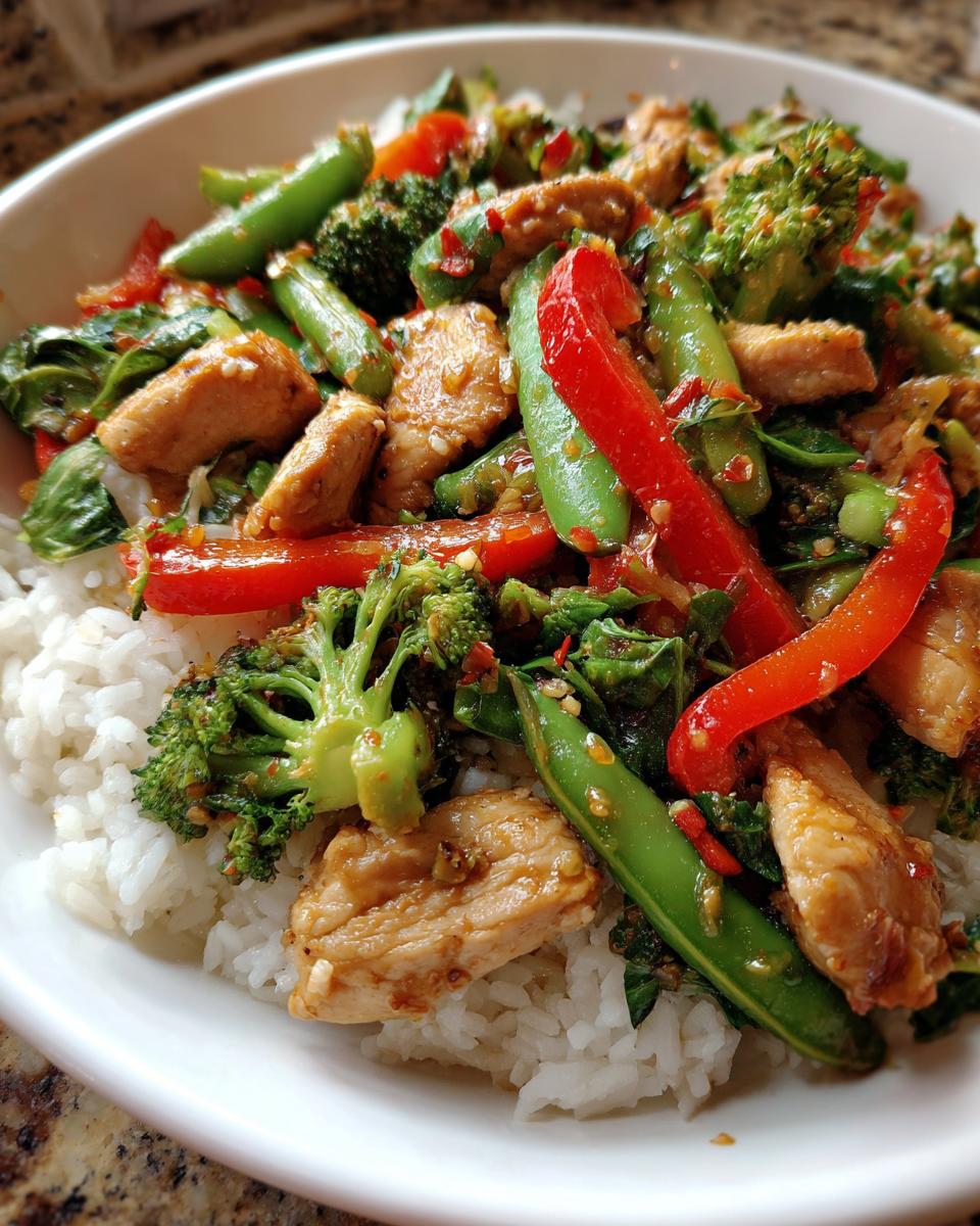 Lemongrass Chicken Stir Fry - detail 2