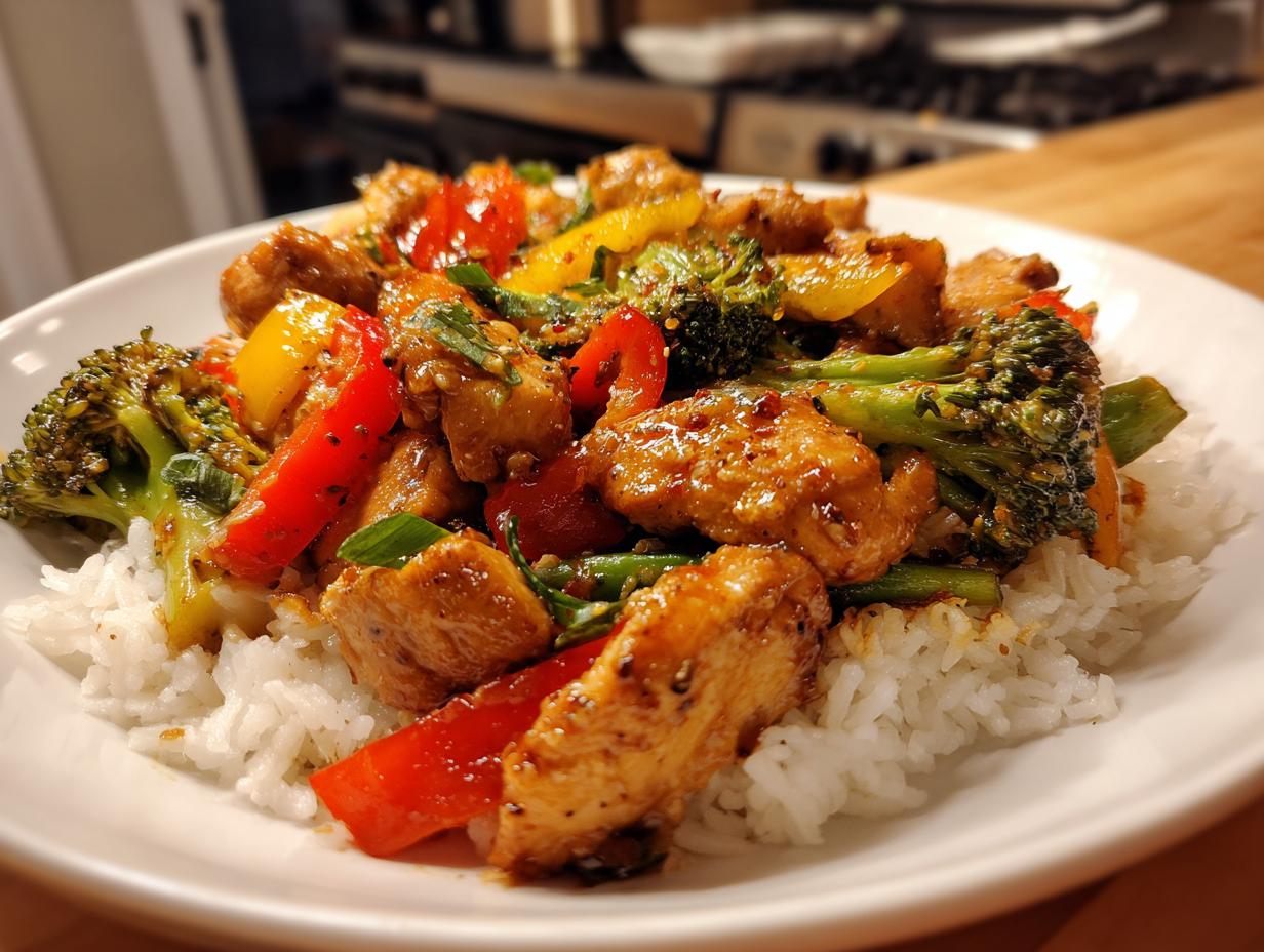 Lemongrass Chicken Stir Fry