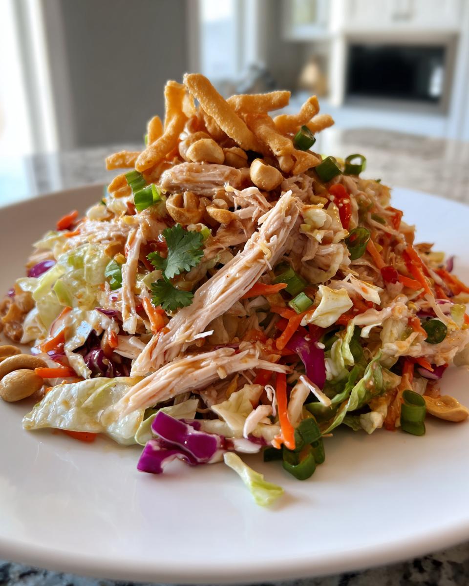 Light Crispy Chinese Chicken Salad - detail 2