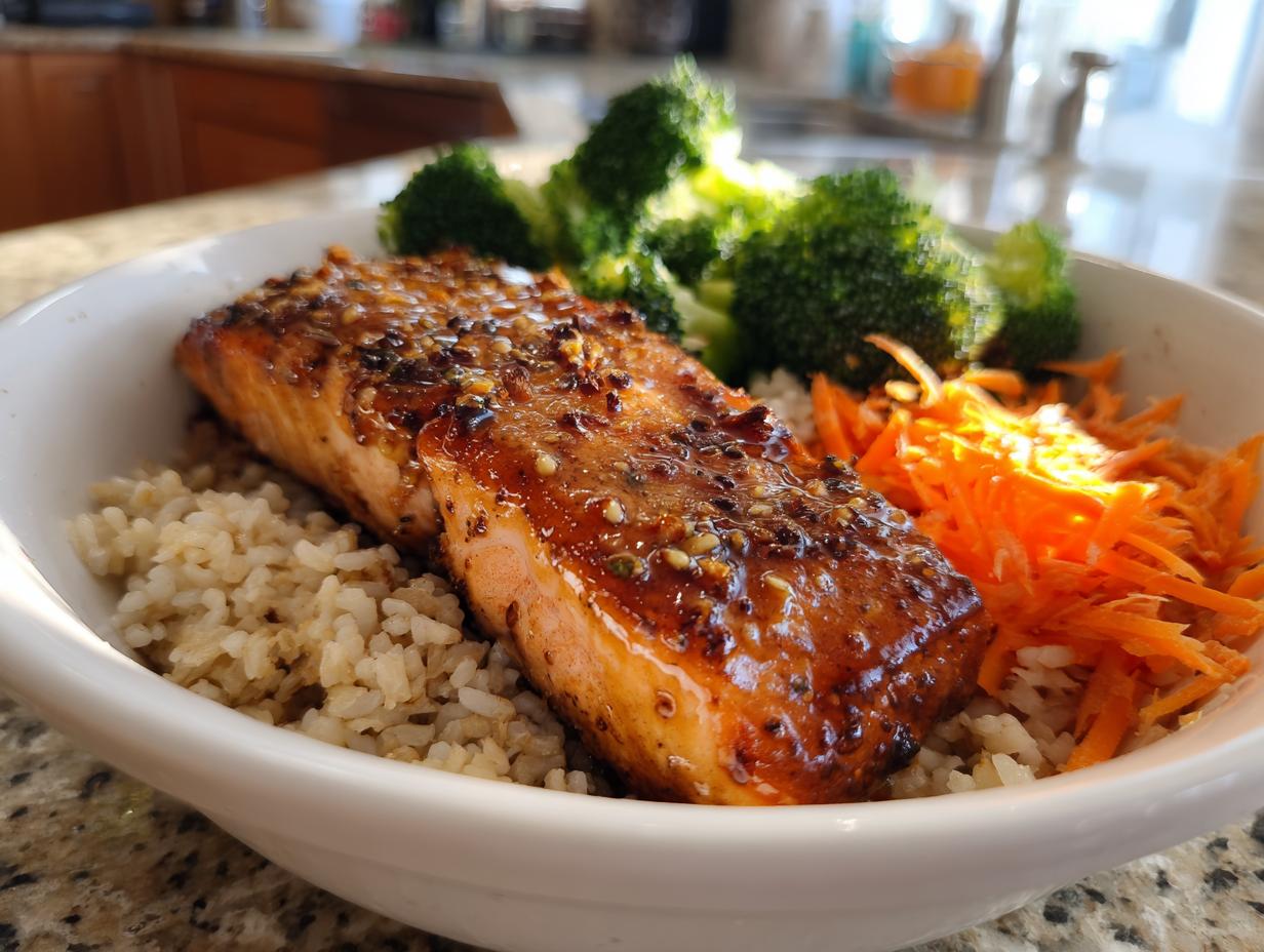 Miso Salmon Bowl Recipe