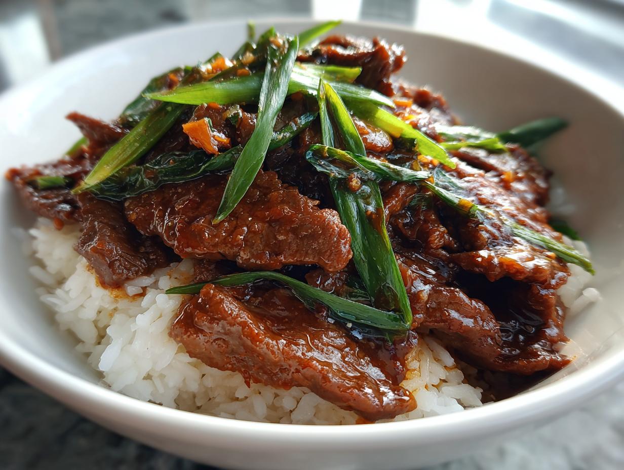 Mongolian Beef