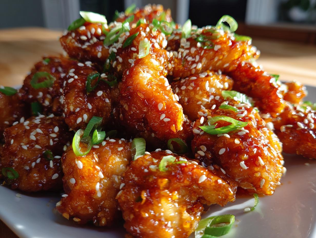Crispy Orange Chicken at Home