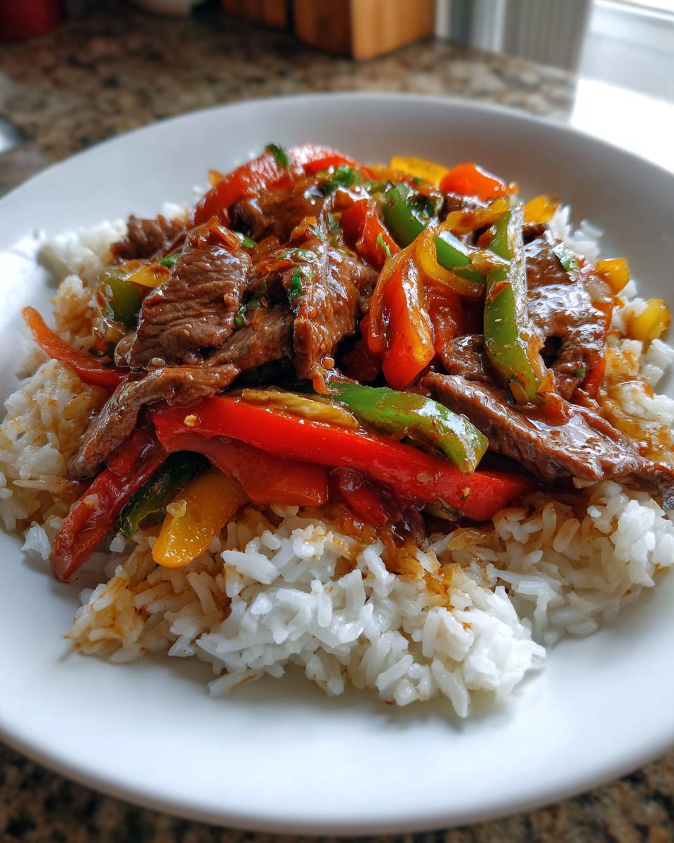 Pepper Steak - detail 2