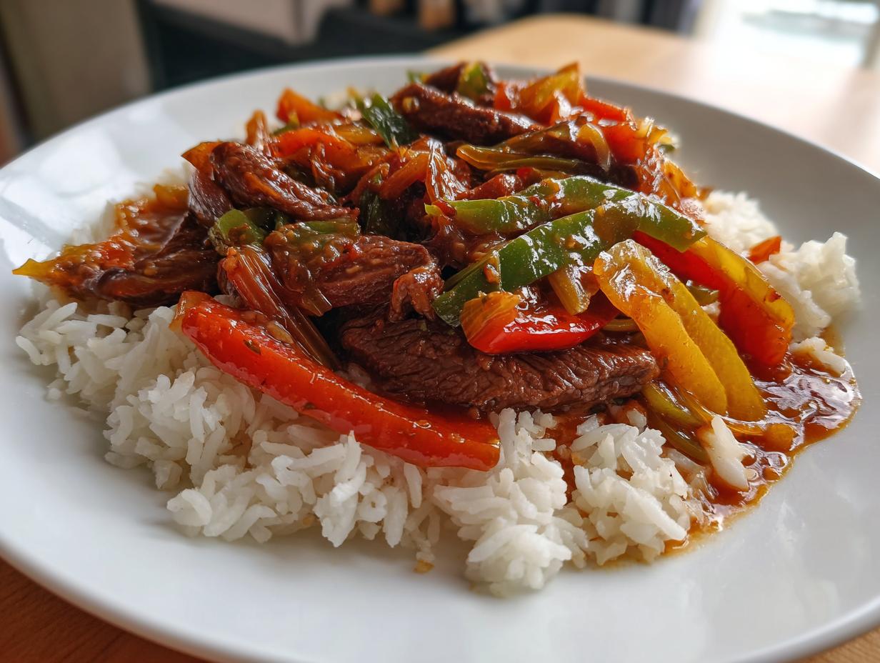 Easy Weeknight Pepper Steak