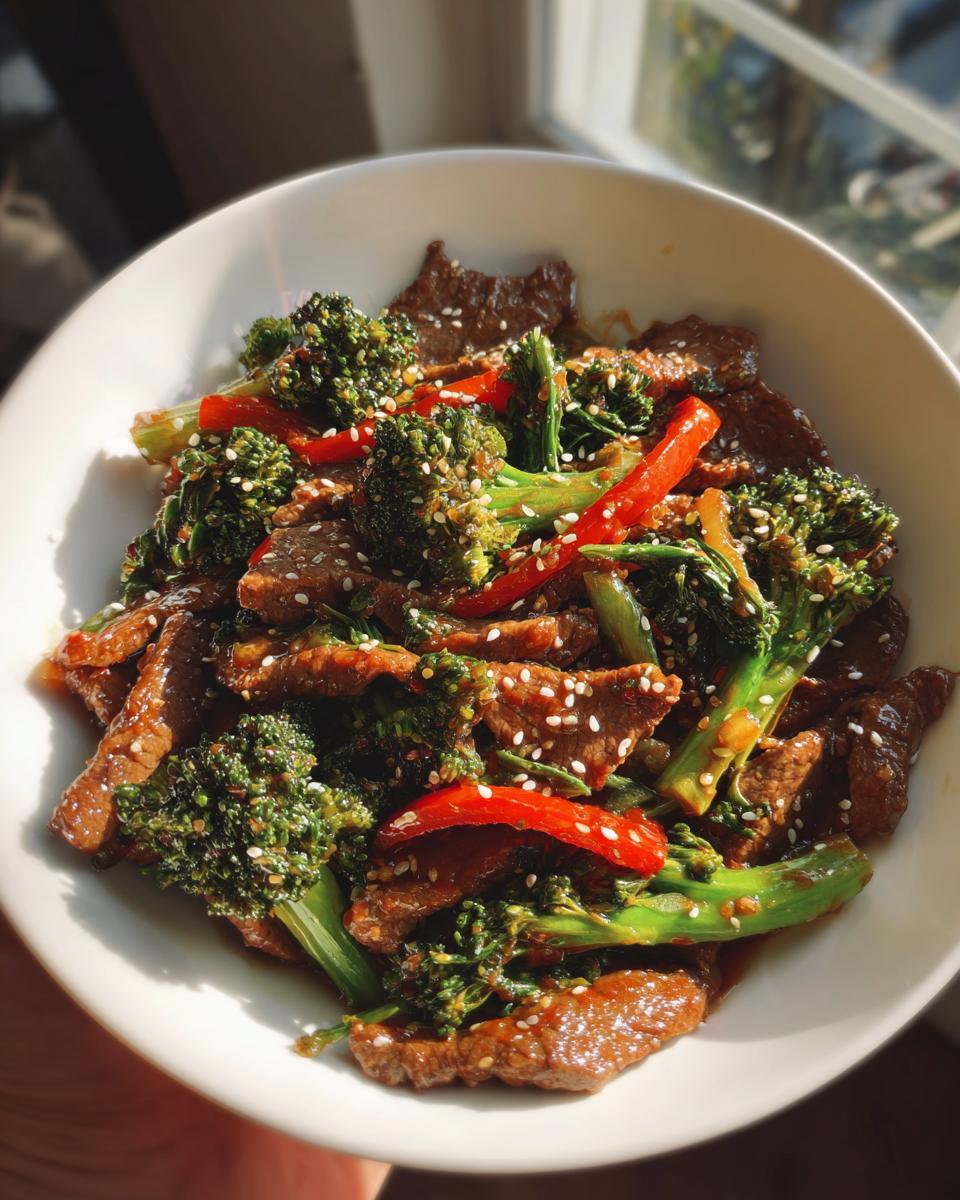 Sesame Beef - detail 2