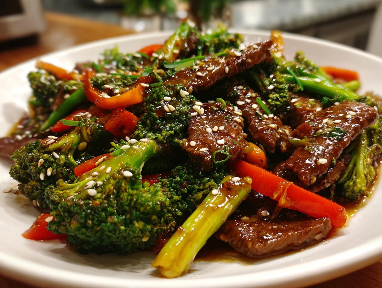 Easy Sesame Beef Stir-Fry