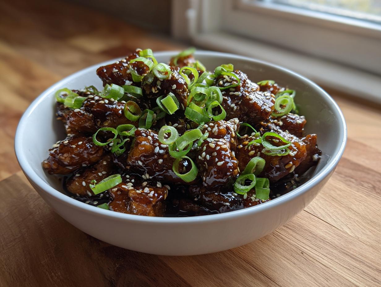 Slow Cooker Mongolian Chicken