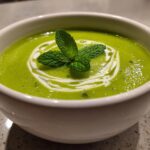 Spring Pea Soup with Mint