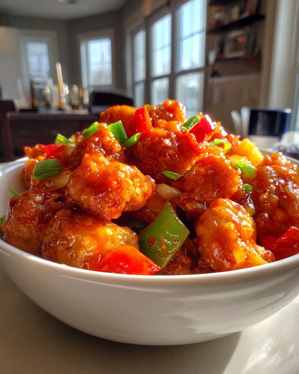Sweet and Sour Chicken - detail 2