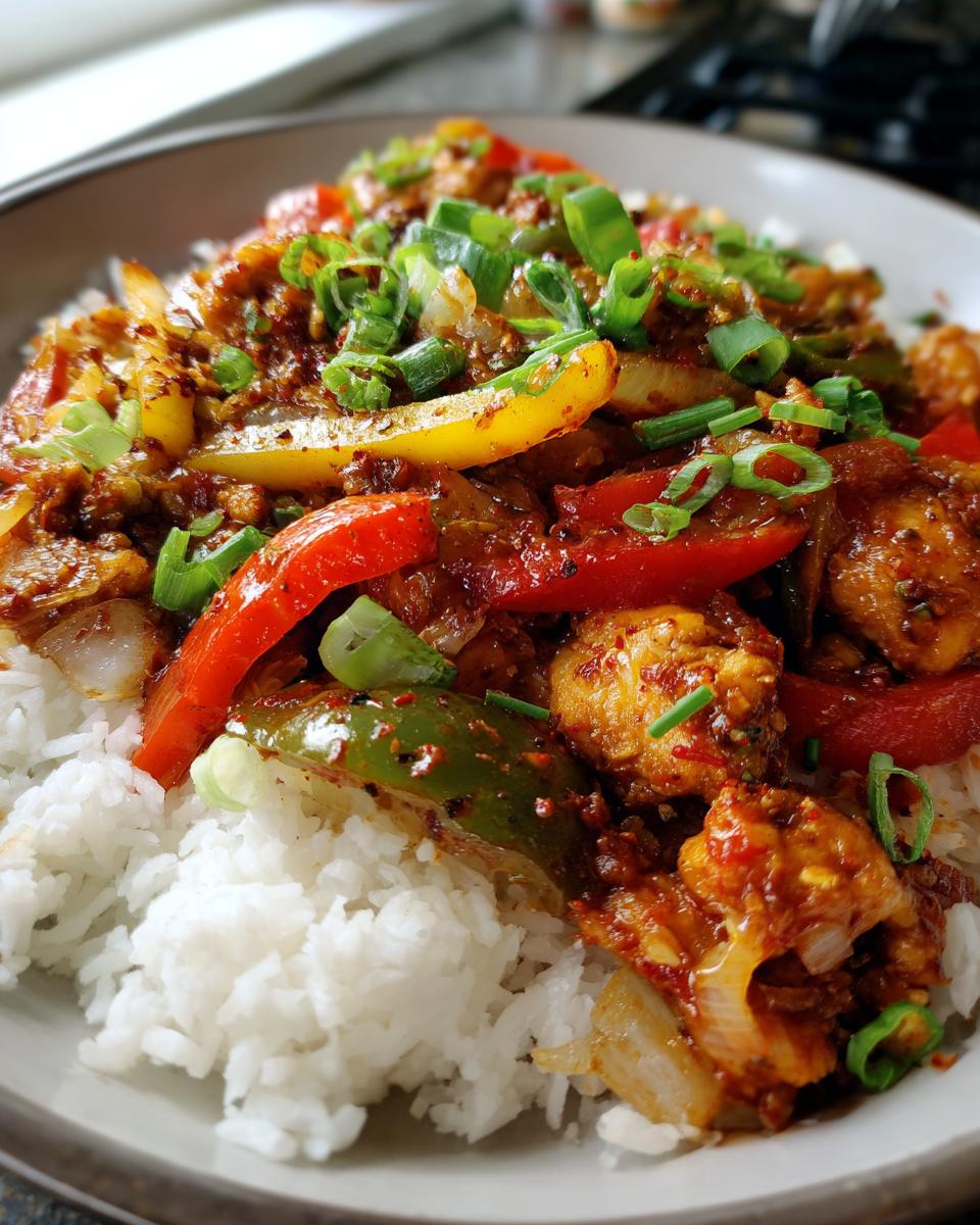 Szechuan Chicken - detail 2