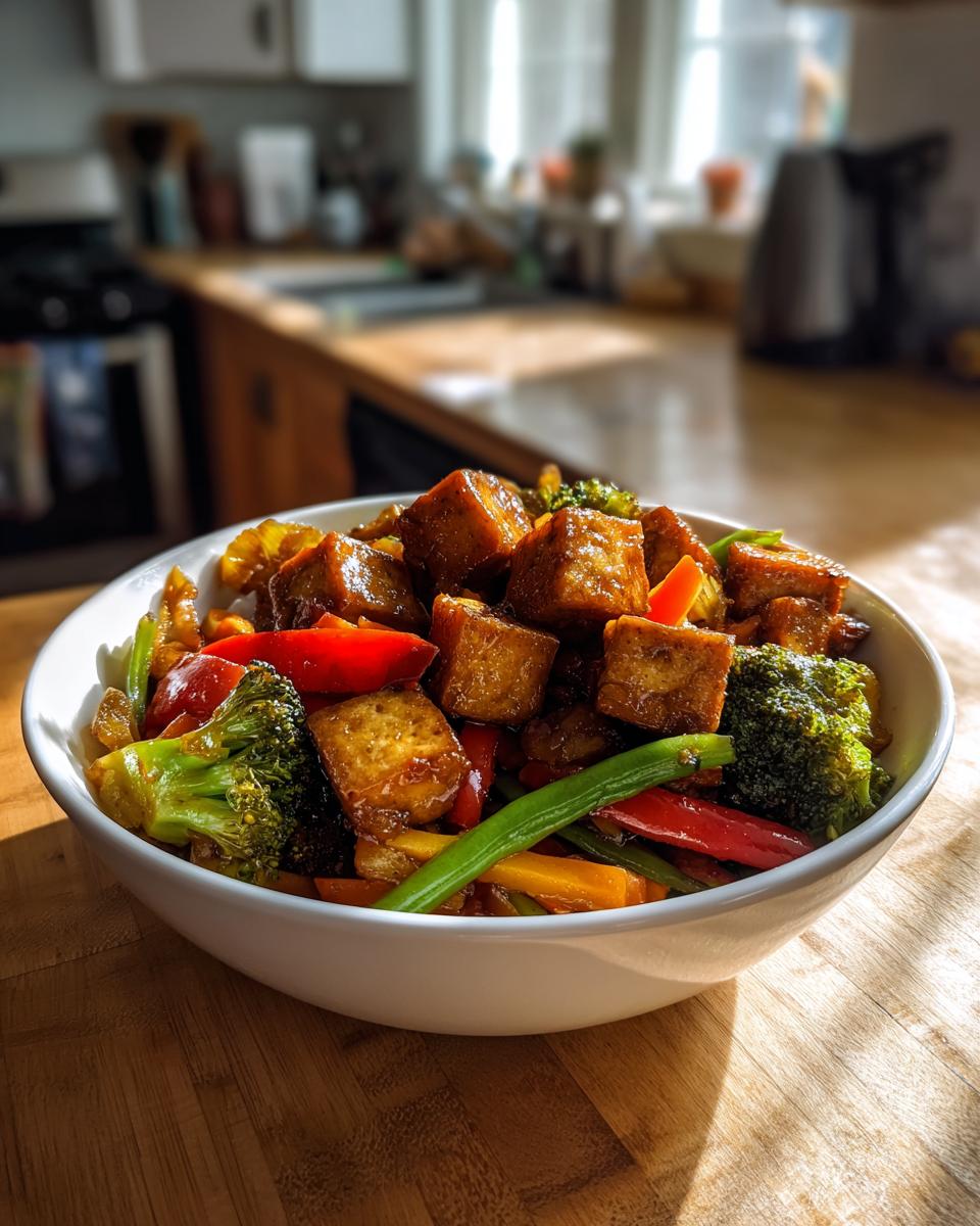 Tofu Stir-Fry - detail 2