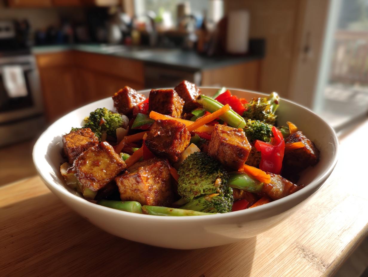 Tofu Stir-Fry with Veggies