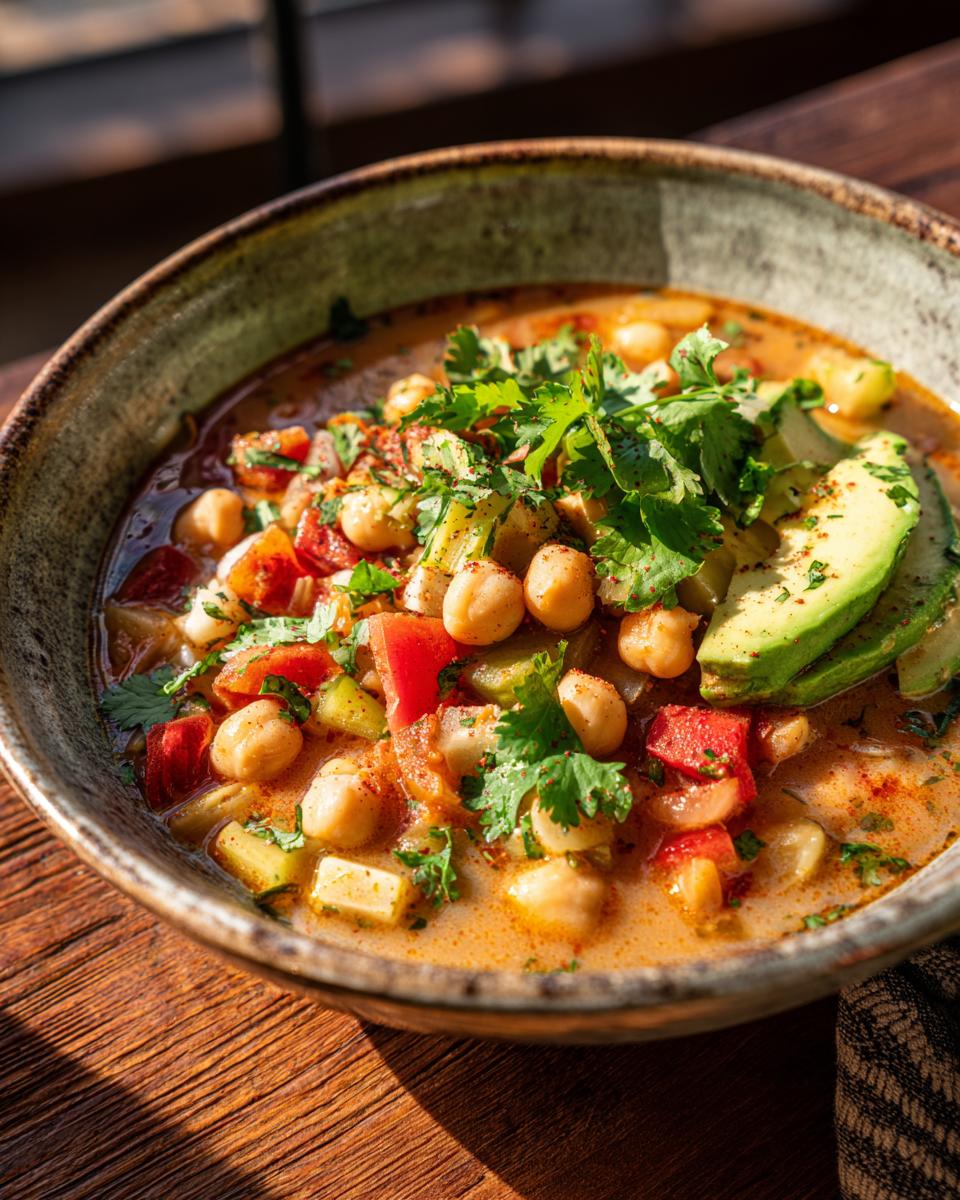 White Chickpea Chili - detail 2